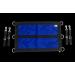Majestic Ally 1200D 29"x19" Horse Stall Guard with Adjustable Straps and Hardware (Royal Blue Black) - Buy Online on GoSupps.com