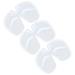 Healeved 3 Pairs Girl high Heels Gel Non-Slip Shoes Foot Cushions Massage Shoes Forefoot Cushions high Heel Inserts Gel pad Heel Non-Slip mat Comfortable Massage Cushion Half pad 9x7cm Transparent