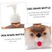 Angoily 1pc Puppy Lotion Bottle Stuffed Animal Shampoo Dispenser Esential Oil Dispenser Body Liquid Soap Dispenser Refillable Liquid Dispenser Child Small Dog White Melamine Multifunction - Buy Online on GoSupps.com