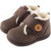 MK MATT KEELY Baby Boots - Winter Warm Plush First Walking Shoes for Toddlers 1-4 Years, 6.5/7 UK Child, Brown - Buy Online on GoSupps.com