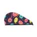 Donuts1 Microfiber Hair Towel Soft Super Absorbent Hair Towel Wrap for Women Coral Velvet Quick Dry Hair Cap for Long Curly and Thick Hair