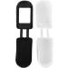 TNFEEON Oximeter Silicone Cover - 2 Pack Portable Fingertips Pulse Monitor Cases (Black & White) - Protect & Store Your Health Device - Buy Online on GoSupps.com