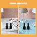 SEWACC 12Pcs Flacons Vides en Verre Mat de 15 Ml pour Vernis Ongles Rechargeables avec Pinceau Protection Lumi re Forme Ronde pour Artistes Cr atifs et Collection Beaut  - Buy Online on GoSupps.com