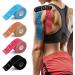 RooRuns Kinesiology Tape - Premium Hypoallergenic Athletic Tape for Muscle Pain Relief & Joint Support - 1 Roll Waterproof Black - Buy Online on GoSupps.com