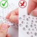 OUTUXED 1725pcs Clear Rhinestones Stickers - Self Adhesive Bling Gems Jewels for Hair, Face, Nails, and DIY Crafts - Assorted Sizes - Buy Online on GoSupps.com