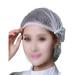 ROSENICE Disposable Caps Shower Caps 18 Inch Nurse Caps Beret Caps for Bathing Cooking 100pcs