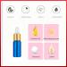 Tianzd 24-Pack 5ml Empty Chrome Blue Drip Bottles with Glass Pipettes & Gold Caps | Ideal for Perfume & Essential Oils - Buy Online on GoSupps.com
