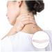 Cervical Collar Neck Support Brace Soft Foam White Adjustable for Neck Pain Relief (L 54x9cm) Cervical Collar - Buy Online on GoSupps.com