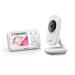 VTECH VM3255 Babyphone with camera baby fon with a movable camera 2.8 "LCD color screen and night vision function Video Baby Monitor clear sound with intercom function sleeping songs Neig & swiveling camera 1 piece (1 Pack)