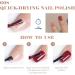 Pink Nail Varnish Pearl Pink Long-lasting Quick Dry Nail Polish Low Odor Without UV Lamp Non-Toxic Formula Breathable For Woman Home DIY Nail Art Gift 15ml 002 - Buy Online on GoSupps.com