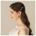 Inilbran Vintage Emerald Crystal Wedding Hair Pin Clip Vintage Crystal Hairpin Barrette Green Gem Hairclips Pins Bling Cz Hair Pins Hairclip Decorative Bobby Pins Emerald Crystal Wedding Headpieces