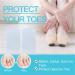 Povihome Toe Sleeves - 10 Pack Toe Protectors for Hammer Toe, Corns, Calluses - Buy Online on GoSupps.com