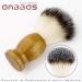 Anbbas Synthetic Badger Hair Shaving Brush Set with Stainless Steel Stand and Bowl - Buy Online on GoSupps.com