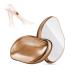 Crystal Hair Eraser, Crystal Hair Remover Painless Exfoliation, Portable Mild Hair Removal Tool, Magic Hair Eraser for Back Arms Legs Fast & Easy, Reusable Crystal Hair Eraser for Women and Men- Gold