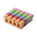 10 Pairs Toe Separators Sponge Nail Art Polishing Spacer Portable Toe Divider Manicure Tool
