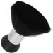 Hair Cutting Neck Dust Brush Black Hairdressing Powder Brush Ergonomic Face Neck Hair Dust Brush Salon Barber Tool for Home Salon - Buy Online on GoSupps.com