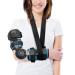 Hinged Elbow Brace Post Op Elbow Brace with Strap Adjustable Elbow Immobilizer Injury Recovery Support Arm Sling for Joint and Stability Right Arm