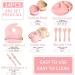 Shop Mumez 14-Part Children's Suction Plate Set - BPA-Free Silicone Baby Plates Bowls Cups & Bibs - Pink & Peach - International Shipping Available - Buy Online on GoSupps.com
