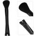 Healeved Aluminum Tube Nose Shadow Brush Nylon Loose Powder Brush Powder Brush Concealer Brush 13.50X2.50X2.00CM Black - Buy Online on GoSupps.com