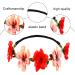 6-Piece Daisy Flower Headband Set - Bohemian Floral Wreaths with Adjustable Elastic for Women & Girls - Perfect for Festivals & Weddings - Buy Online on GoSupps.com
