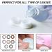 Modixun Contact Lens Container - 20 Transparent Leak-Proof Storage Cases with L/R Marks | Style A - Buy Online on GoSupps.com
