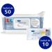 MoliCare Skin Cleansing Wipes - Incontinence Care 50 Tissues (Pack of 3) | Gentle Cleanse 20x30 cm - International Shipping Available - Buy Online on GoSupps.com