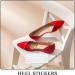 Silicone Gel Heel Grips - 8pcs Cushioned Heel Pads & Liners for Loose High Heels | Adhesive Shoe Inserts & Stickers - Buy Online on GoSupps.com
