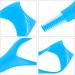 WLLHYF Mascara Shield Guard | Makeup Lash Comb Separator | Eyelash Applicator Tool for Women (Blue Pink Rose) - Buy Online on GoSupps.com