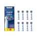 Oral-B Pro 3D White Electric Toothbrush Head X-Shaped Bristles and Unique Polishing Cup for Teeth Whitening and to Remove Surface Stains Pack of 8 Toothbrush Heads White White 8 Count (Pack of 1)