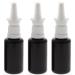 Empty nasal spray Miron bottle with finger atomizer Kosmetex nasal atomizer nasal sprayer violet glass vaporizer 3 x 30 ml