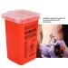 Small Sharps Container for Home and Travel Use - Durable Disposable Tattoo Supplies - Buy Online on GoSupps.com