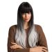 Wig Women Long Hair Black Long Curly Synthetic Wavy Cosplay Brazilian Women Hair 80s 70s 50s 60s