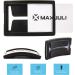MAXJULI Ski Goggles Pass Holder 3013 in Black - Secure Your Ski Pass in Style - Buy Online on GoSupps.com
