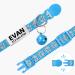 Tagme Cat Collar - 2 Pack Sky Blue with Safety Clasp & Bell Custom Name & Phone Number Adjustable 18-31 cm for Cats - Buy Online on GoSupps.com