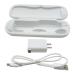 Economical Travel Charger Case w/AC Charer + USB Cable Compatible with Philips Sonicare HX6xxx HX89 HX91 Series