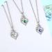 Cute Cat Necklace with Sparkling Zirconia Crystal Birthstone Pendant Necklace for Girls Womens White Gold Over 925 Sterling Silver Animal Necklace Birthstone Jewelry Sweet Present Girlfriend Sisters E May - Emerald - Buy Online on GoSupps.com