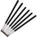 Healeved 12 Pcs Flat Eyebrow Brush Makeup Eyeshadow Cosmetics Brush Eyeshadow Brush Black Artificial Fiber - Buy Online on GoSupps.com