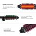 Buy Dual Voltage Curling Iron Brush - Foldable Tourmaline Ceramic Ionic Hair Hot Brush (1 in) | Anti-Scald International Shipping Available - Buy Online on GoSupps.com