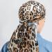 Urieo Leopard Silk Durag Cap Set - 360 Wave Long Tail Headwraps for Men and Women (2 Pack) - Buy Online on GoSupps.com