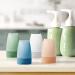 IUASZZ Portable Travel Bottles Set - TSA Approved 2oz, 4 Pieces Squeezable Leak Proof Silicon Tubes - Refillable Toiletries Containers for Shampoo, Shower Gel - Blue Pink (4 colors) - Buy Online on GoSupps.com