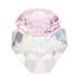 POPETPOP 4 Pcs Nail Art Crystal Cup Acrylic Nail Dappen Dish Flower Dappen Dish Dappen Dish with Lid Liquid Powder Dappen Dish Nail Monomer Liquid Bowl Crystal Bowl Care White Crystal 5.5x5.5cmx4pcs Pinkx4pcs