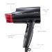 Panasonic nanoe Compact Hair Dryer | 1400W Portable Dryer with Folding Handle and QuickDry Nozzle | EH-NA27-K (Black/Pink) - Buy Online on GoSupps.com