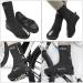 ROTTO Overshoes - Waterproof Bicycle Shoe Covers for Unisex Winter Cold Protection | MTB & Road Bike - Medium Black - Buy Online on GoSupps.com