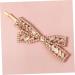 ifundom bow hairpin hair barrettes for women wedding hairpin hair clips for styling bobby hair pin bowknot hairpin hair accessories for women wedding side clip bangs alloy bridesmaid - Buy Online on GoSupps.com