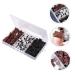 Healeved 1 Box Boxed Manicure Circle Nail Art Sanding Bands Nail Bits Hair Scrunchie Chiffon Acrylic Nails Sanding Tool Electrical Tools White Gel Polisher Resin Abrasive Cloth Advanced 1.27x0.8cm Assorted Color - Buy Online on GoSupps.com