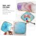 2pcs Nail Art Palette Set - Nail Polish Mixing & Display Tool for Professional Nail Art Design - Buy Online on GoSupps.com