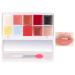 Opvonxeh Makeup Palette for Women | Girls Lip Gloss Set | Versatile Lip Gloss Palette Cosmetic Lip Cream Palette Long Lasting Lip Colors Bright Lip Gloss Variety Everyday Lip Color Collection
