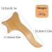 BOUNABAY GUA SHA SHalymphdrainage Massage Device - Wooden Gua Sha Tool for Body Back and Neck Therapy | Perfect Health & Household Care Set - Buy Online on GoSupps.com