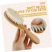 SECFOU Baby Hair Brush Set - Soft Wood Bristles for Newborns and Toddlers - Buy Online on GoSupps.com