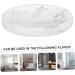 Ciieeo 2 Pcs Marble Soap Dish Sink Soap Holder Countertop Soap Dish Bath Soap Keeper Bathroom Soap Dish Bath Accessories Sponges Dish White Marbling Travel Storage Rack Resin - Buy Online on GoSupps.com